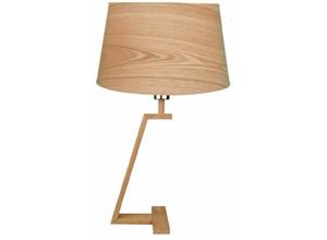 3131130365565 - Tischleuchte memphis lt Holz - Naturholz und Sperrholz