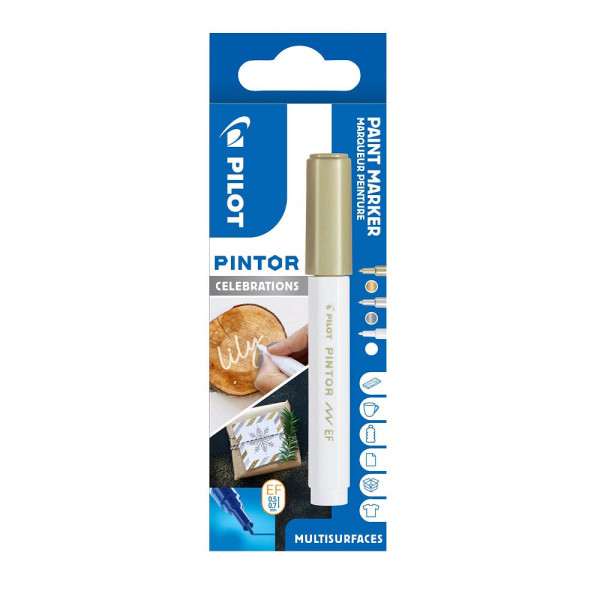 3131910537526 - Pintor Celebrations Kreativmarker farbsortiert 10 mm 3131910537526 SW-PT-EF-S3W 4159S3W 3 Stück