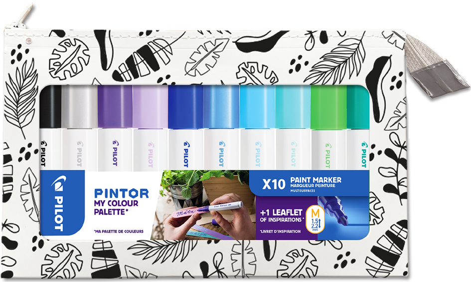 3131910572541 - Pigmentmarker PINTOR My Color Palette Cool Colors