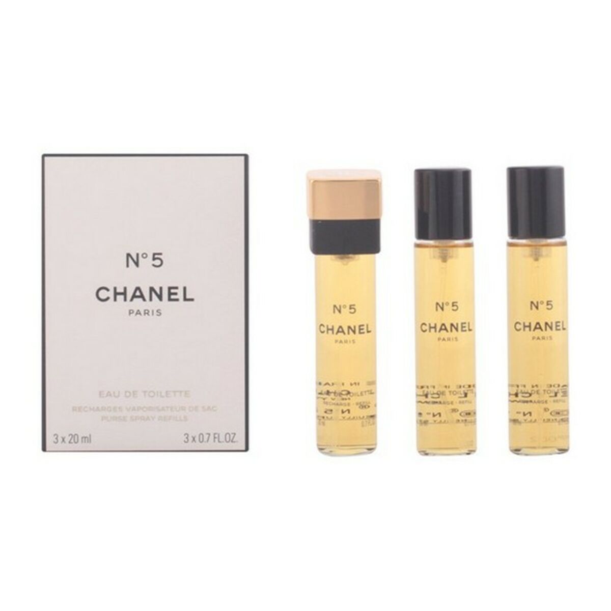 3145891055719 - Womens Perfume Nº 5 Recharges 8009383 EDT 20 ml 60 ml