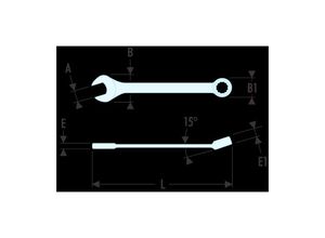 3148510998626 - 394H Ring-Maulschluessel 39 kurz 4 mm - Facom