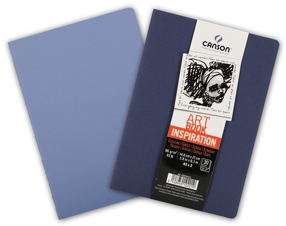 3148950064509 - Skizzenheft Art Book Inspiration A5 indigo   blau