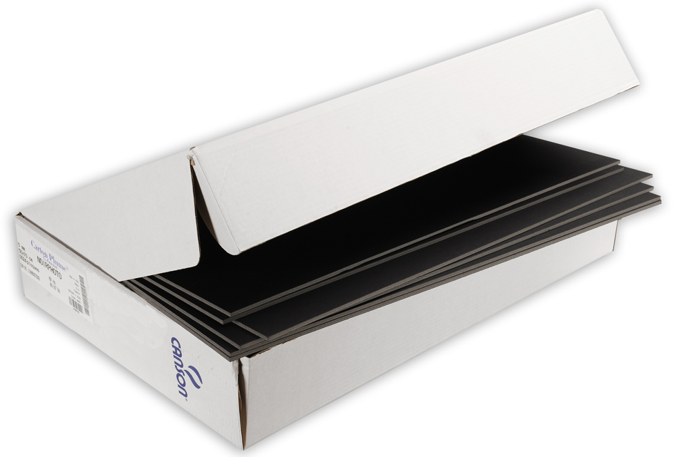 3148950072009 - Leichtschaumplatte Carton Plume 500x700 mm schwarz