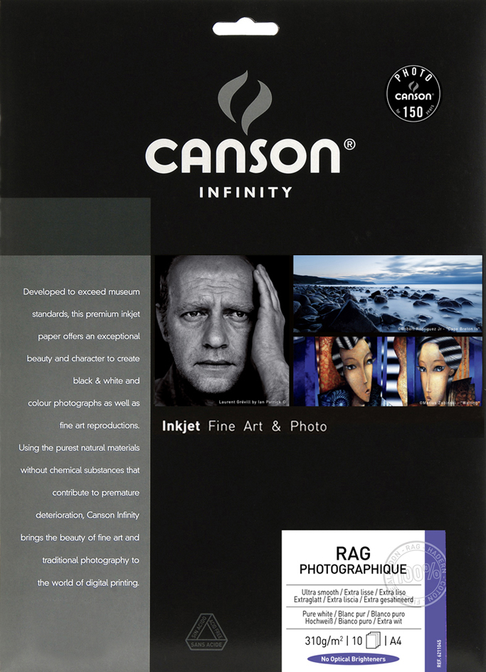 3148952110273 - INFINITY Fotopapier Rag Photographique 210 g qm A3