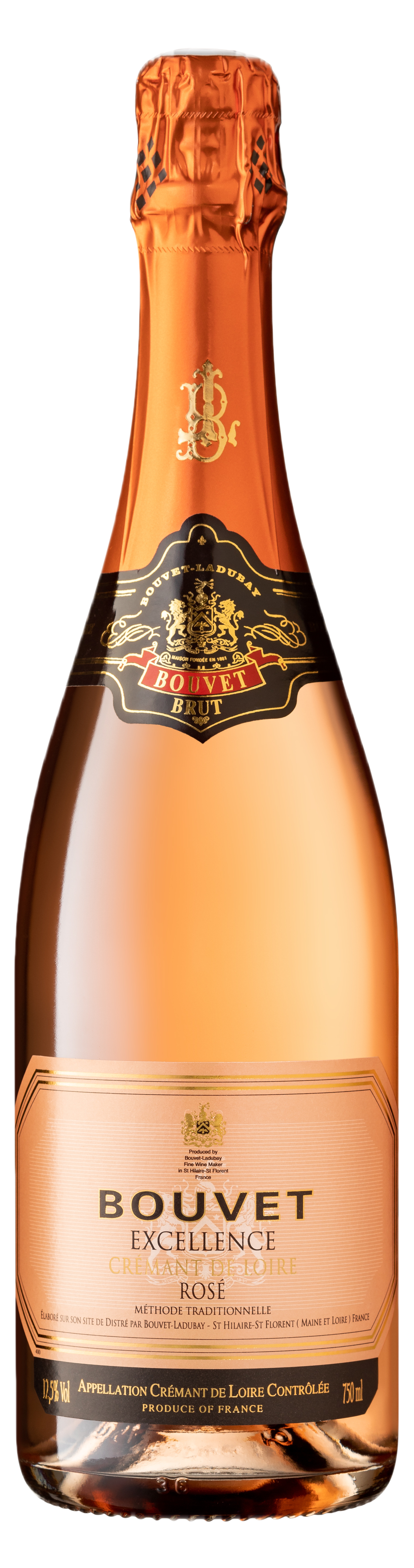 3151330310110 - Bouvet Ladubay »Excellence« Crémant de Loire Rosé Brut