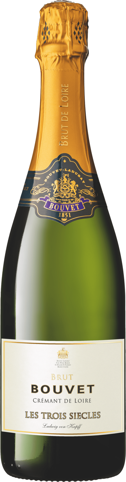 3151330370213 - Bouvet Ladubay »Les Trois Siècles« Crémant de Loire Brut