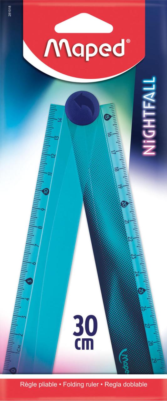3154142810182 - Lineal NIGHTFALL 1530 cm blau 3154142810182 maped 3154142810182 - Lineal NIGHTFALL 1530 cm blau 3154142810182 maped
