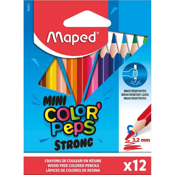 3154148628125 - COLORPEPS STRONG Buntstifte farbsortiert 3154148628125 862812 12 Stück