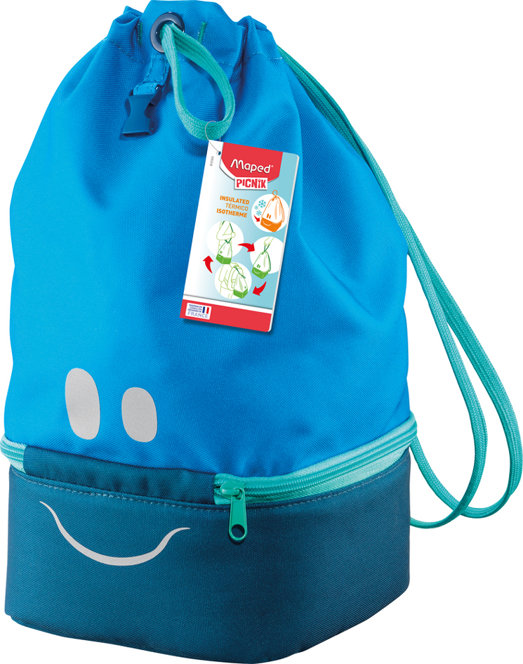 3154148723035 - Picnik Kids collection Lunch bag insulated in lower compartment 4 carrying options