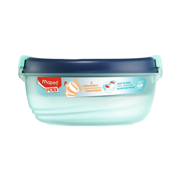 3154148726043 - Picnik Origins Lunch bowl BPA free 3 compartments easy to open Dishwasher safe 3154148726043 - Picnik Origins Lunch bowl BPA free 3 compartments easy to open Dishwasher safe