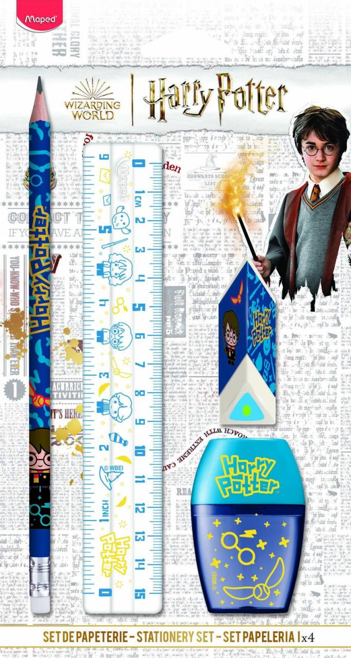 3154149818792 - Schreibset HARRY POTTER blau 3154149818792 maped