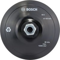 3165140086592 - Accessories 2608601077 Stützteller mit Klettverschluss zum Befestigen von Schleifblättern 125 - Bosch