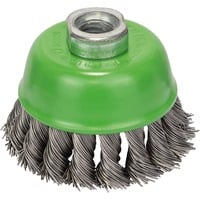 3165140087261 - heavy for Inox wire cup brush - for aluminium stainless steel non-ferrous metal