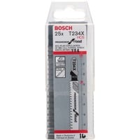 3165140169516 - T 234 x Progressor for Wood Stichsägeblatt 25er Pck L117mm Zahnteilung 2 - Bosch