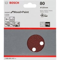 3165140171267 - Professional Schleifblatt C430 Expert for Wood and Paint ø 125mm K80 - Bosch