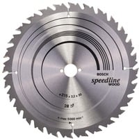 3165140194679 - Speedline Wood Kreissägeblatt Außen-D 315 mm Zähnezahl 28 wz Bohrung 30 - Bosch