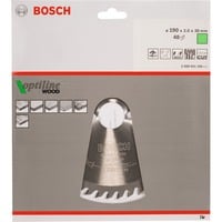 3165140373685 - BOSCH Optiline Wood Kreissägeblatt Außen-D 190 mm Zähnezahl 48 WZ Bohrung 30 m