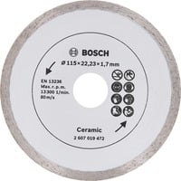 3165140415903 - Accessories 2607019472 Diamanttrennscheibe Durchmesser 115 mm 1 St - Bosch