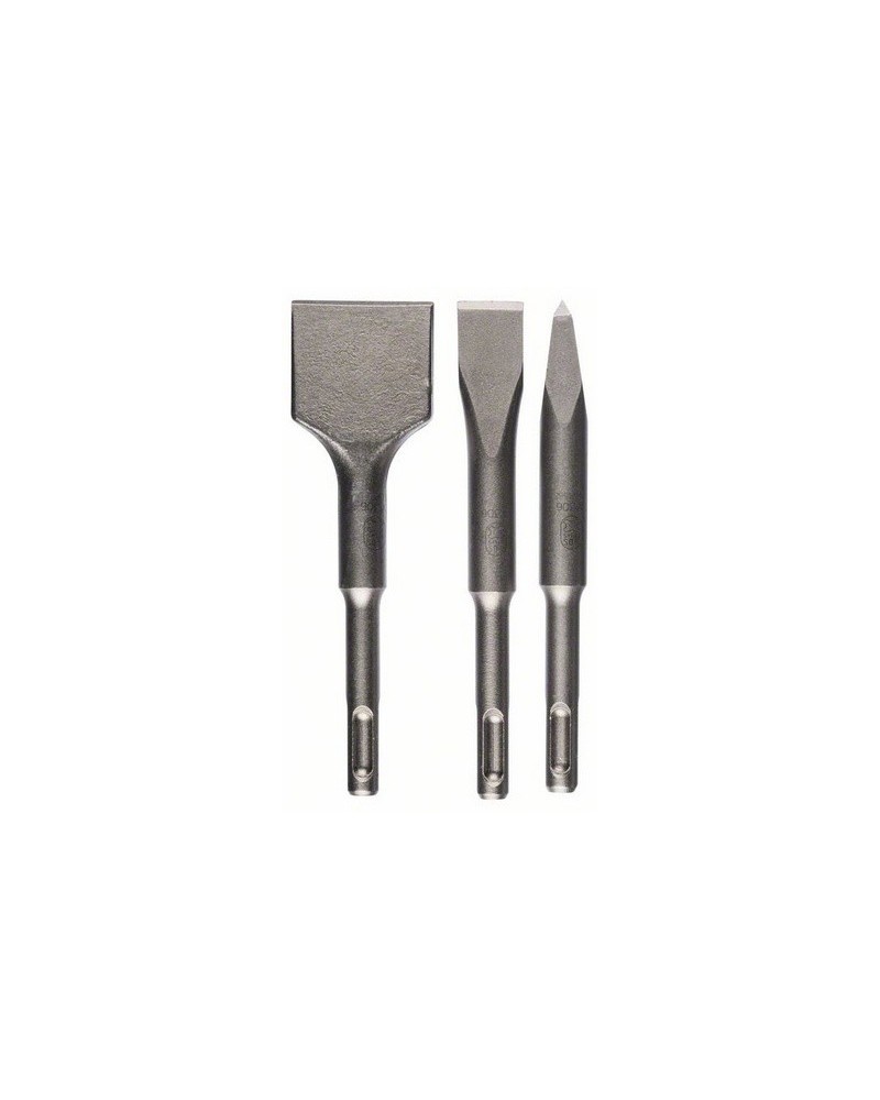 3165140610681 - 2608690180 Meißel-Set 3teilig Gesamtlänge 140 mm SDS-Plus 1 Set