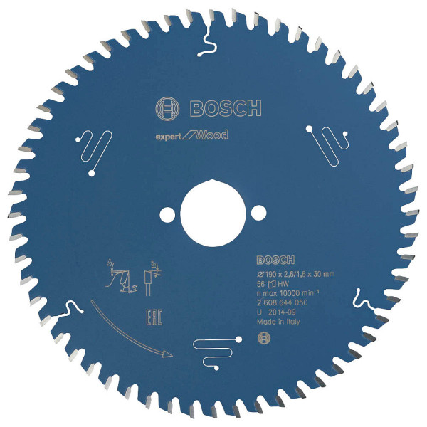 3165140796163 - - Kreissägeblatt Expert for Wood ad 190mm Z56 wz Bohr30mm Schnitt-B26mm