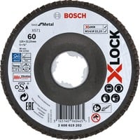 3165140960465 - Accessories 2608619202 Fächerschleifscheibe Durchmesser 125 mm Bohrungs-Ø 2223 mm 1 St - Bosch