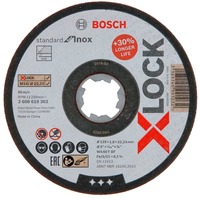 3165140991032 - Accessories x-lock 2608619363 Trennscheibe gerade 125 mm 1 St - Bosch