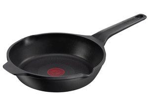 3168430333864 - Bratpfanne TEFAL Robusto Pfannen Gr Ø 24 cm + Höhe 91 cm schwarz Bratpfannen Aluguss Antihaftversiegelung Thermo-Signal alle HerdartenInduktion