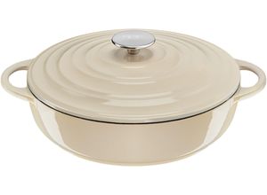 3168430347236 - Servierpfanne TEFAL E25972 LOV Pfannen Gr Ø 28 cm + Höhe 1122 cm beige Servierpfannen umweltfreundlich inkl E-Book 28 cm Induktion