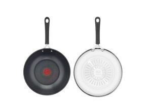 3168430347960 - Wokpfanne Jamie Oliver  Schwarz Hochglanz Anthrazit Hochglanz  Metall  5 L  29x11x49 cm  backofengeeignetantihaftbeschichtet 