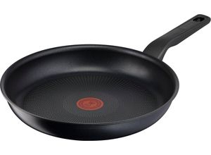 3168430356573 - Bratpfanne TEFAL Titanium Force Induktion Pfannen Gr Ø 28 cm + Höhe 71 cm schwarz Bratpfannen extra haltbare Antihaft-Beschichtung Thermo Signal Schüttrand