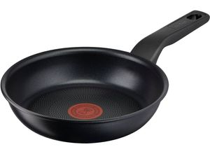 3168430356580 - Bratpfanne TEFAL Titanium Force Induktion Pfannen Gr Ø 20 cm + Höhe 7 cm schwarz Bratpfannen extra haltbare Antihaft-Beschichtung Thermo Signal Schüttrand