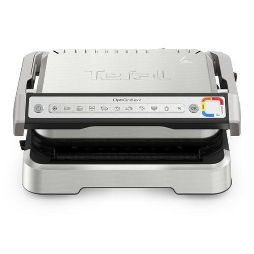 3168437249632 - 0 Tefal OptiGrill 2in1 Kontaktgrill- elektrisch schwarz silber