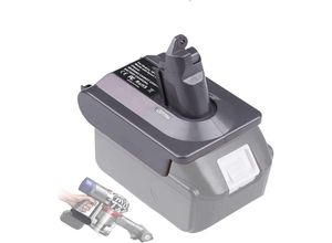 3181228666036 - Dyson V6 Akku-Adapter MT18V6 wandelt für Makita 18 v Lithium-Akku in Dyson V6 Staubsauger Animal + Fluffy DC62 DC58 DC59 DC61 SV06 Handstaubsauger