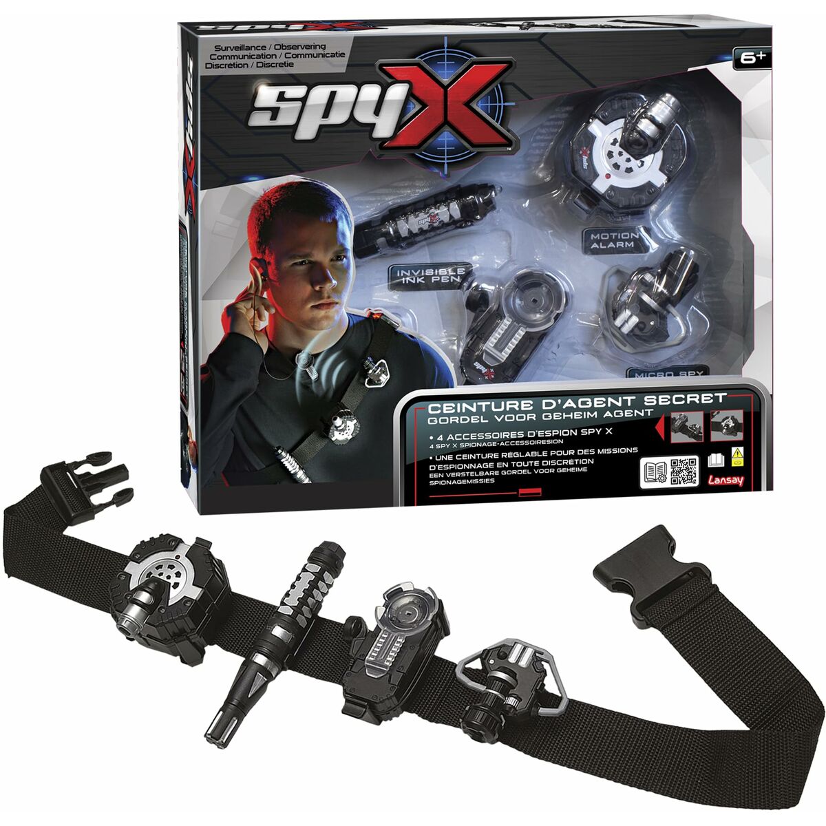 3181860210857 - Spionage-Kopfhörer Spy x