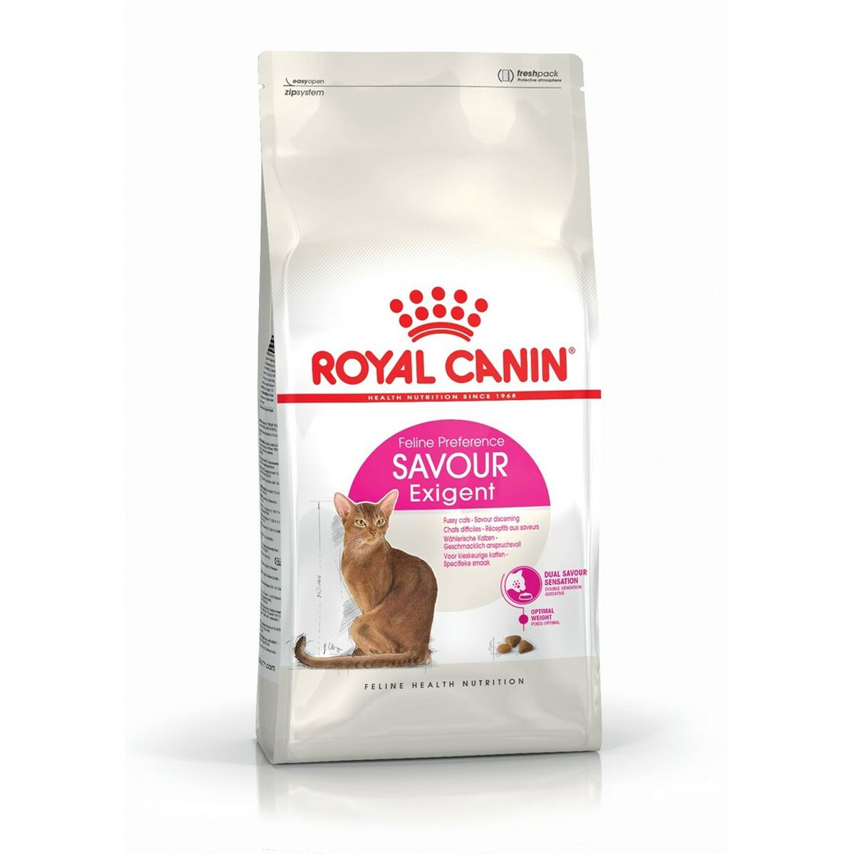 3182550721660 - Katzenfutter Savour Exigent Erwachsener Reise Mais Pflanzlich Vögel 10 kg