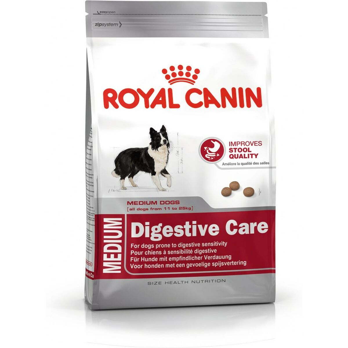 3182550852678 - ROYAL CANIN DIGESTIVE CARE MEDIUM Trockenfutter für mittelgroße Hunde mit emfindlicher Verdauung 3 Kg
