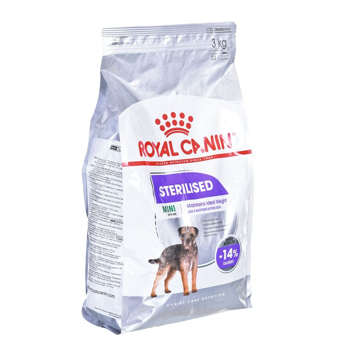 3182550894128 - ROYAL CANIN STERILISED MINI Trockenfutter für kastrierte kleine Hunde 3 Kg