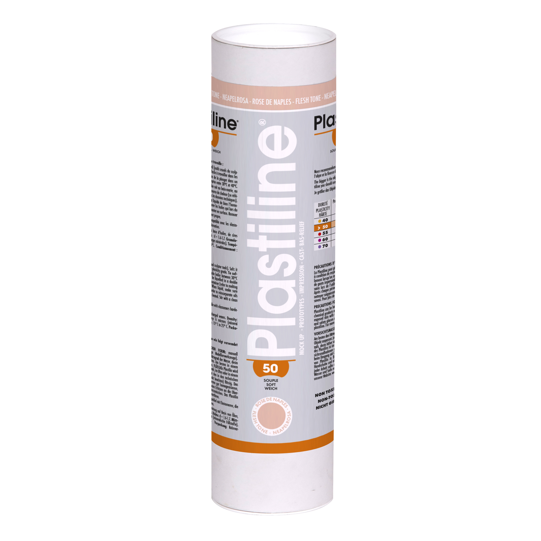 3188550012500 - Präzisionsmodelliermasse Härte 50 Plastiline