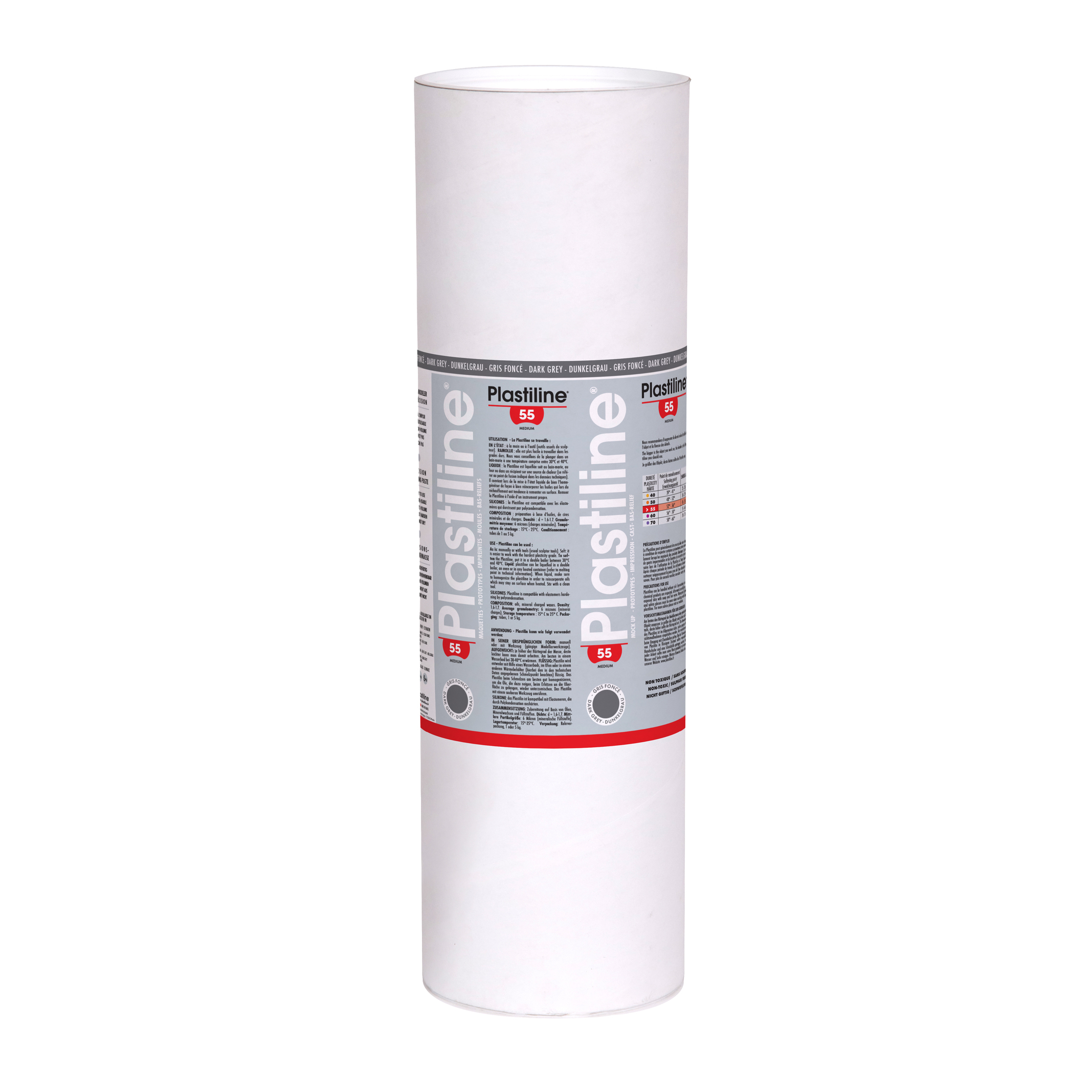 3188550107558 - Knetmasse in der Tube Härte 55 Plastiline