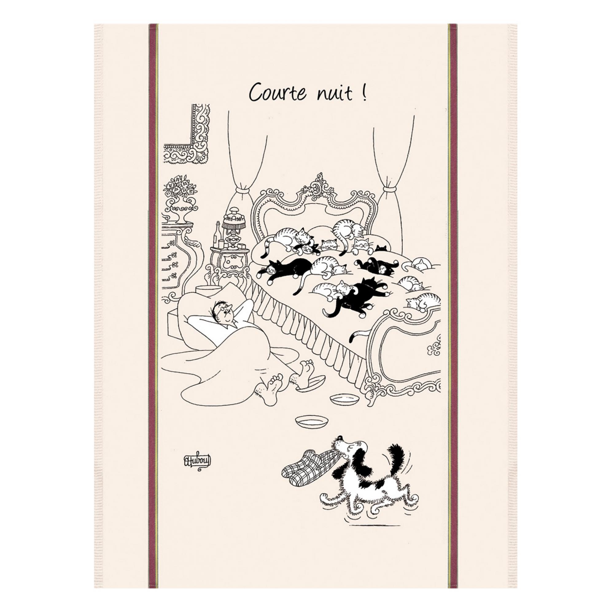 3210803051254 - Großes Geschirrtuch - kurze Nacht Dubout