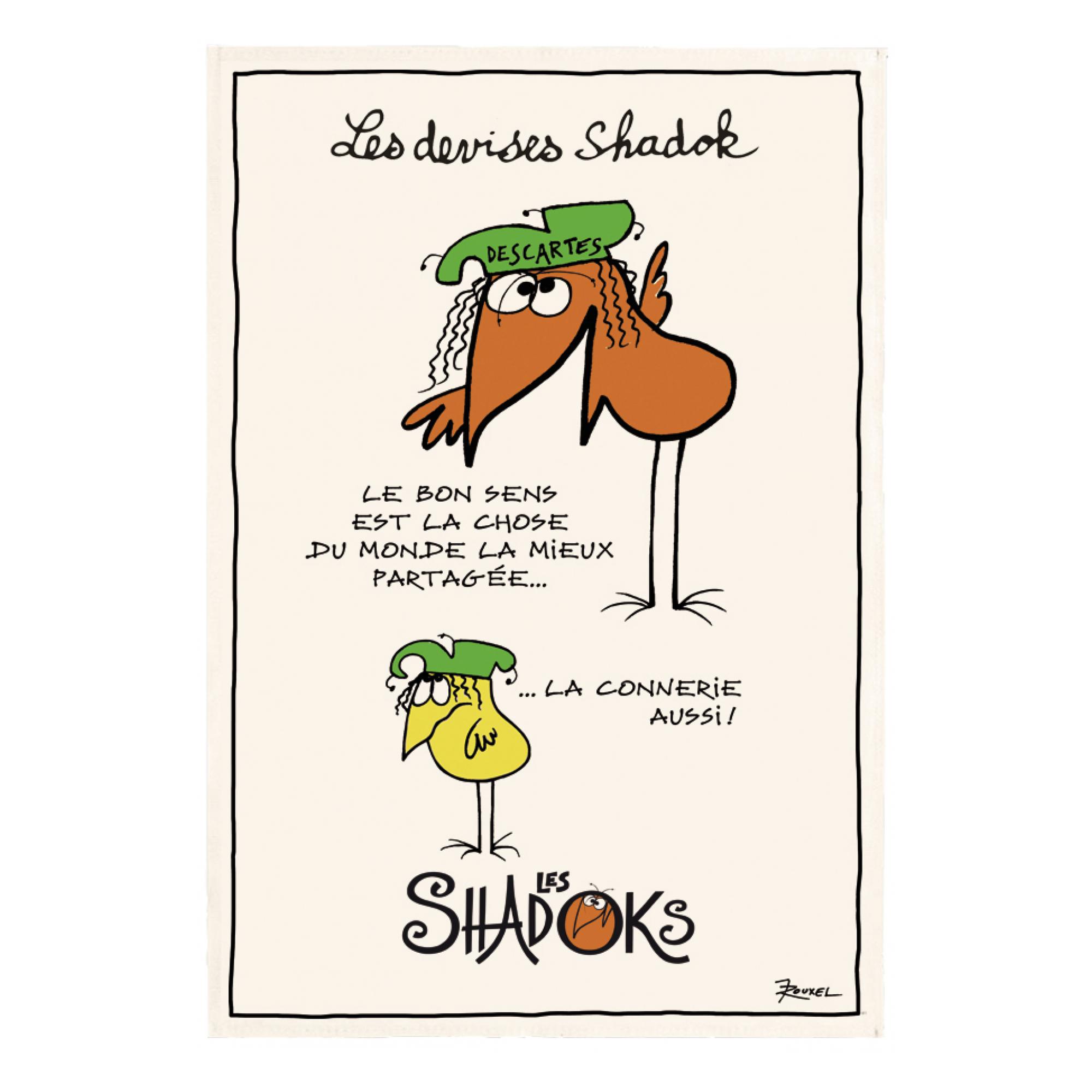 3210805170021 - Torchon - der gesunde Menschenverstand Shadoks 3210805170021 - Torchon - der gesunde Menschenverstand Shadoks