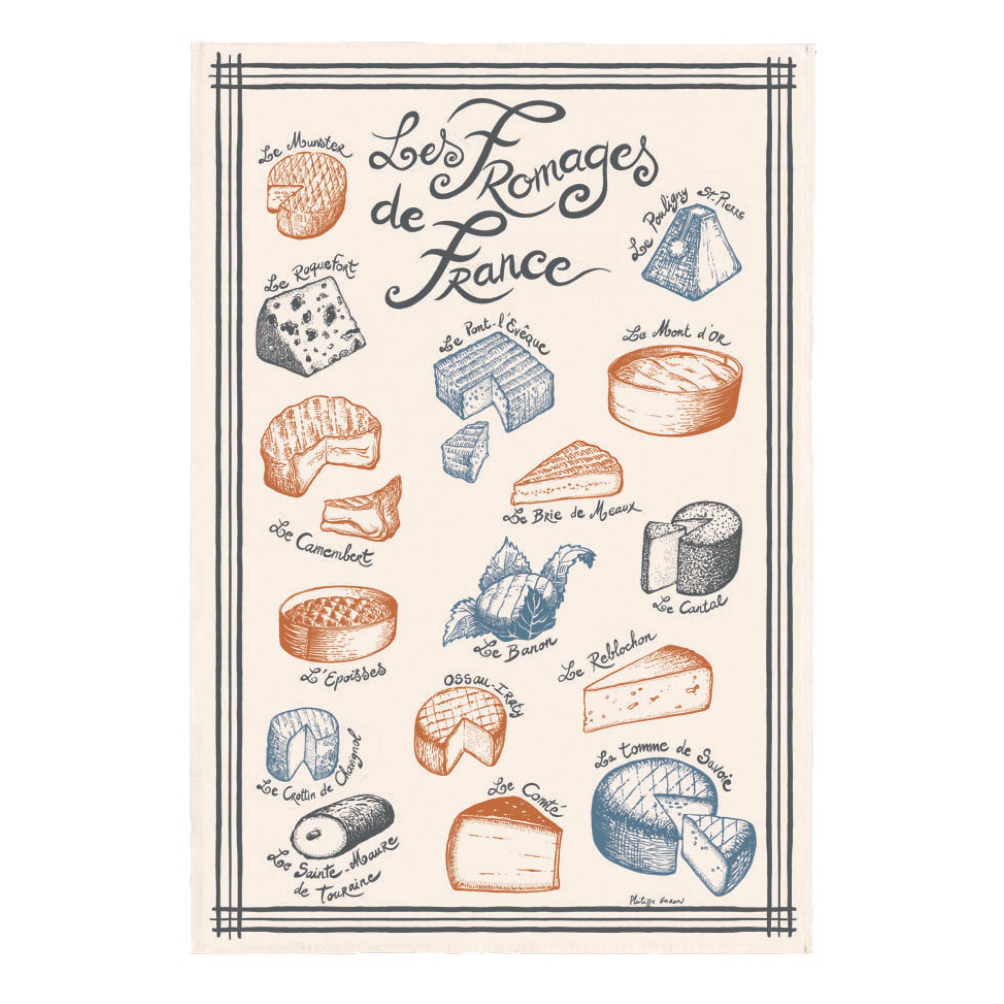 3210806564003 - Geschirrtuch - Käse von france Winkler