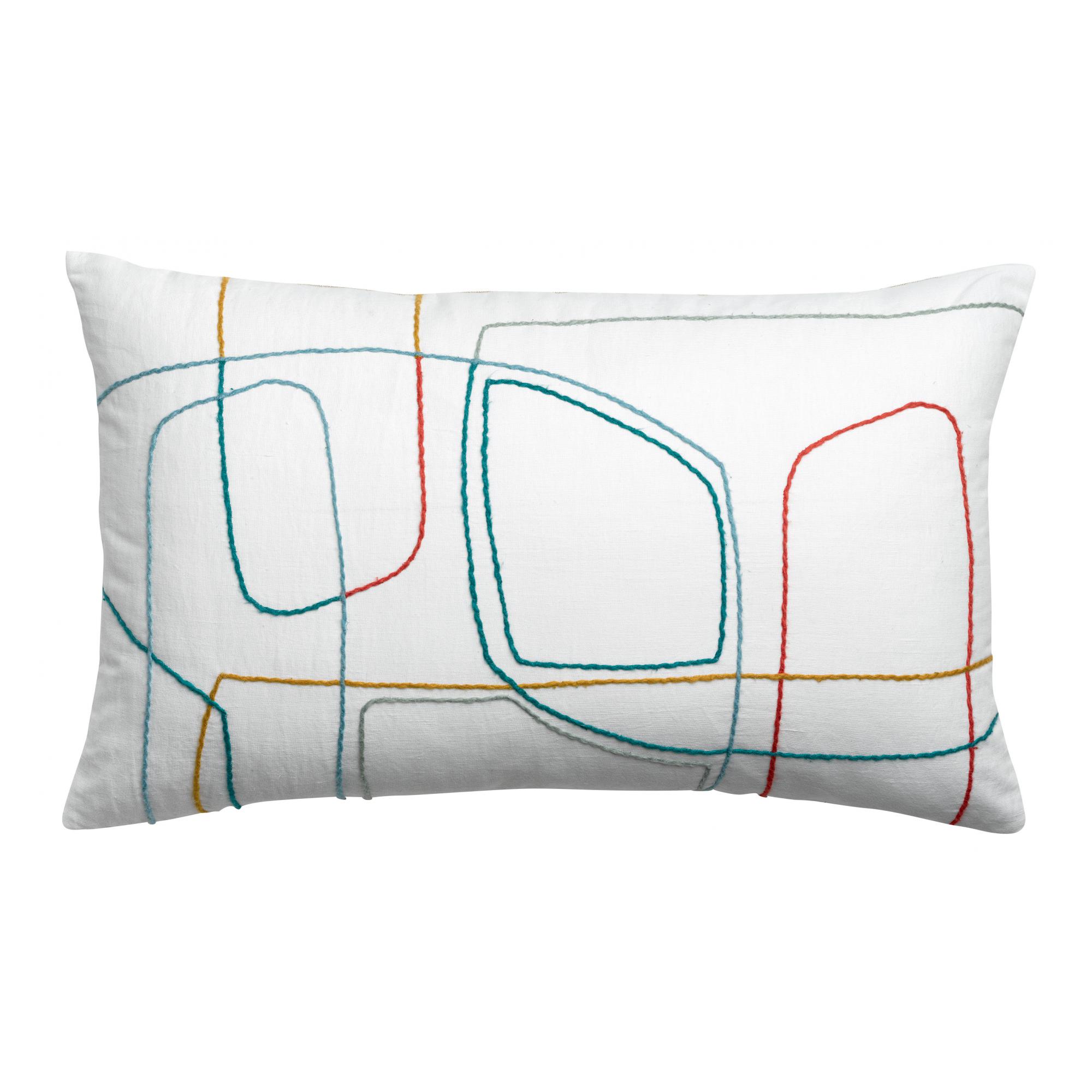 3210806763000 - Besticktes Kissen Isac