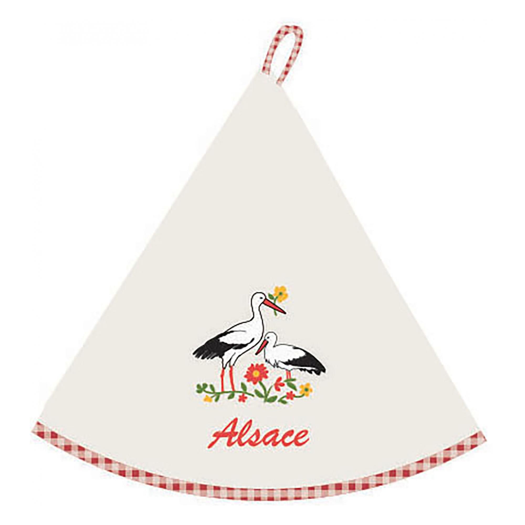 3210808287009 - Handtuch rund blom elsass Winkler