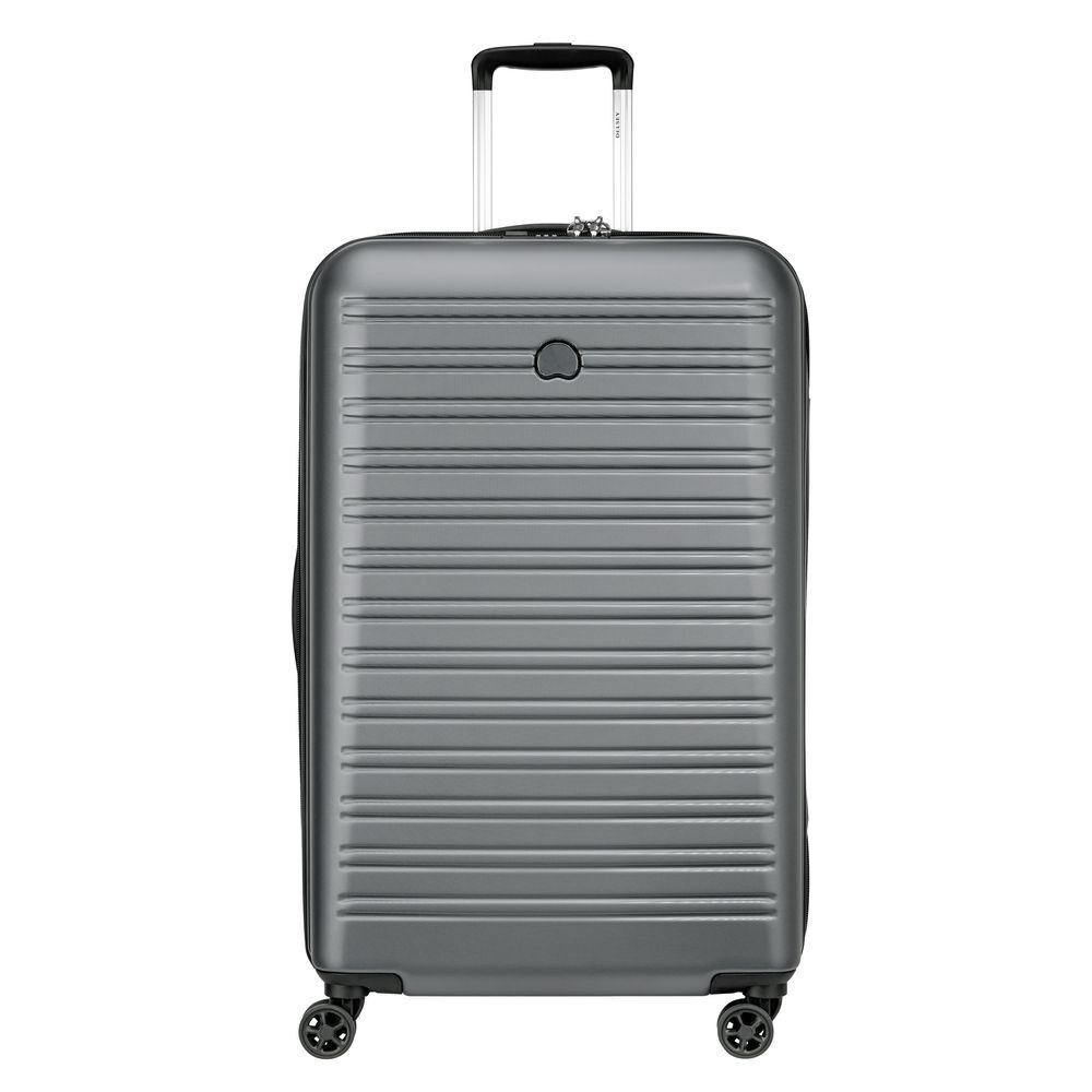 3219110463484 - DELSEY PARIS 4-Rollen-Trolley Segur 20 Hartschale Emblem Kreuzspanngurte TSA-Schloss uni 78 cm 105 l grau 3219110463484 - DELSEY PARIS 4-Rollen-Trolley Segur 20 Hartschale Emblem Kreuzspanngurte TSA-Schloss uni 78 cm 105 l grau