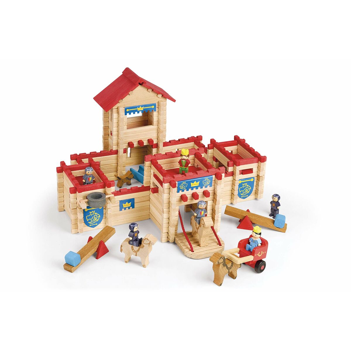 3225280802602 - Actionfiguren The Wooden Castle Fort 300 Stücke Playset 3225280802602 - Actionfiguren The Wooden Castle Fort 300 Stücke Playset