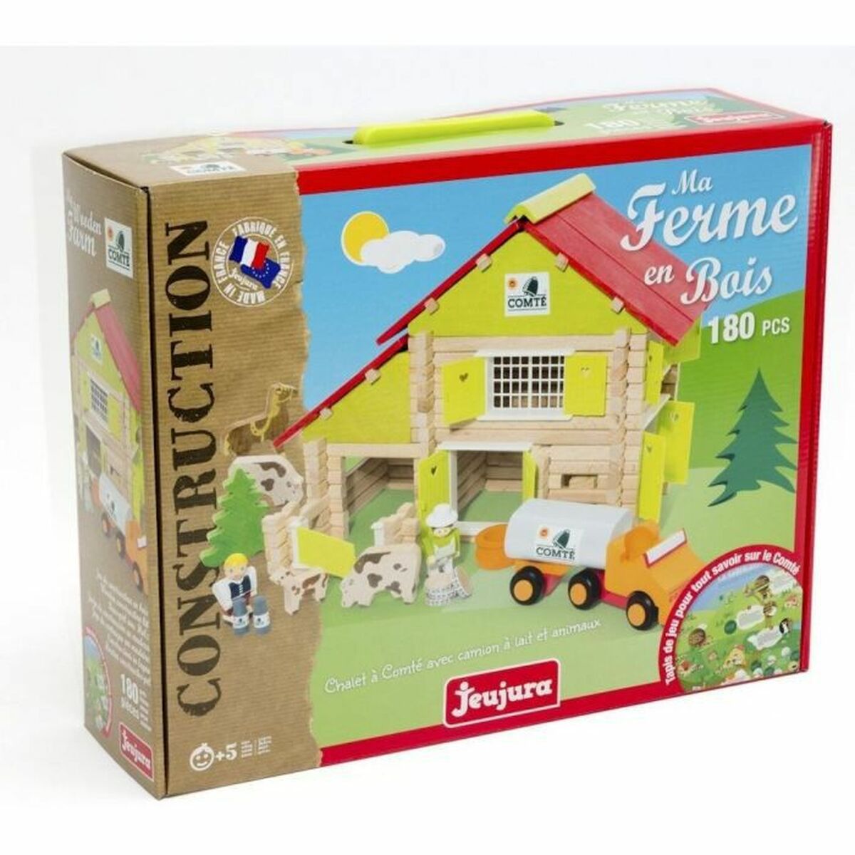 3225280805405 - Playset My Wooden Farm 180 Stücke 3225280805405 - Playset My Wooden Farm 180 Stücke