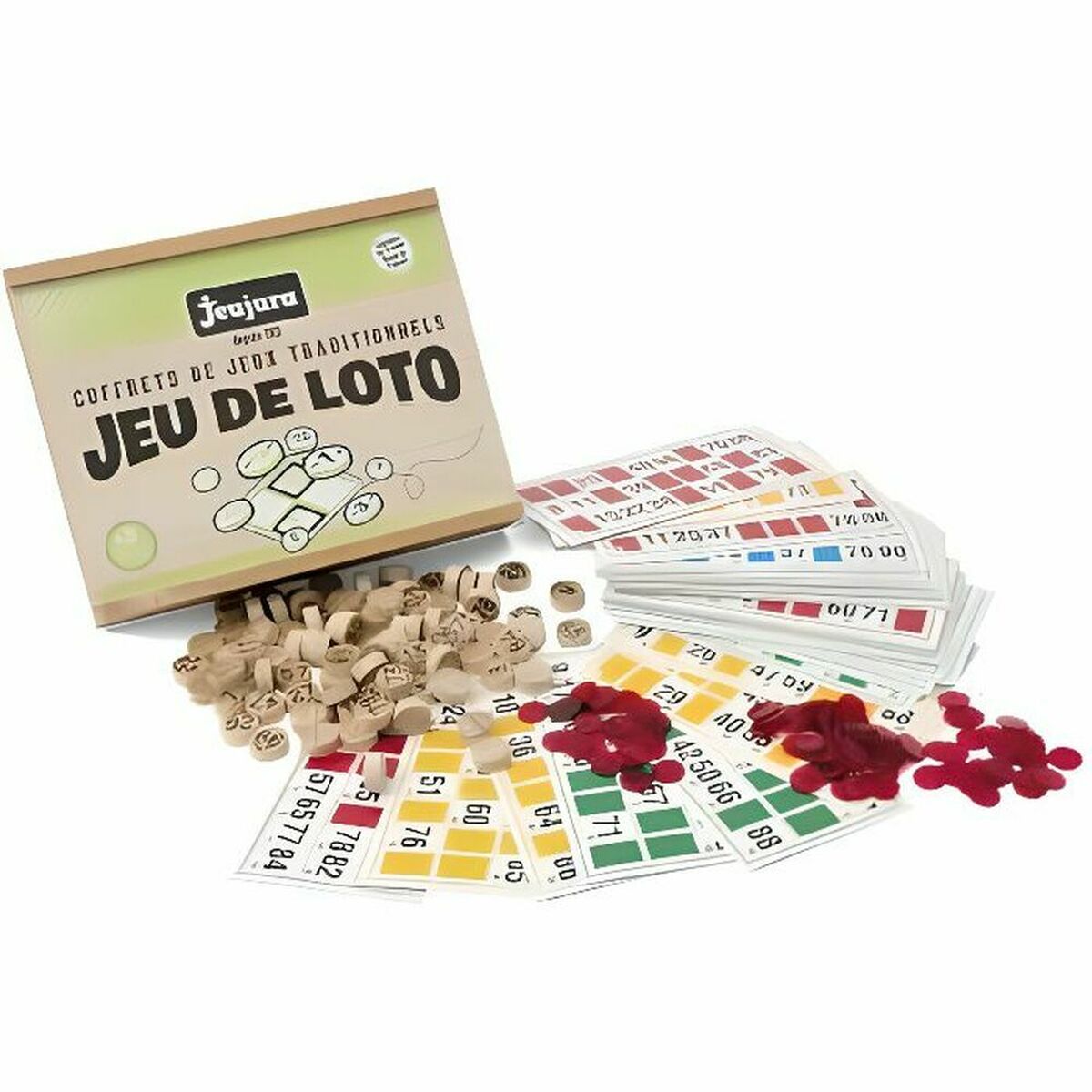 3225280813905 - Bingo Loto Game Bunt Holz