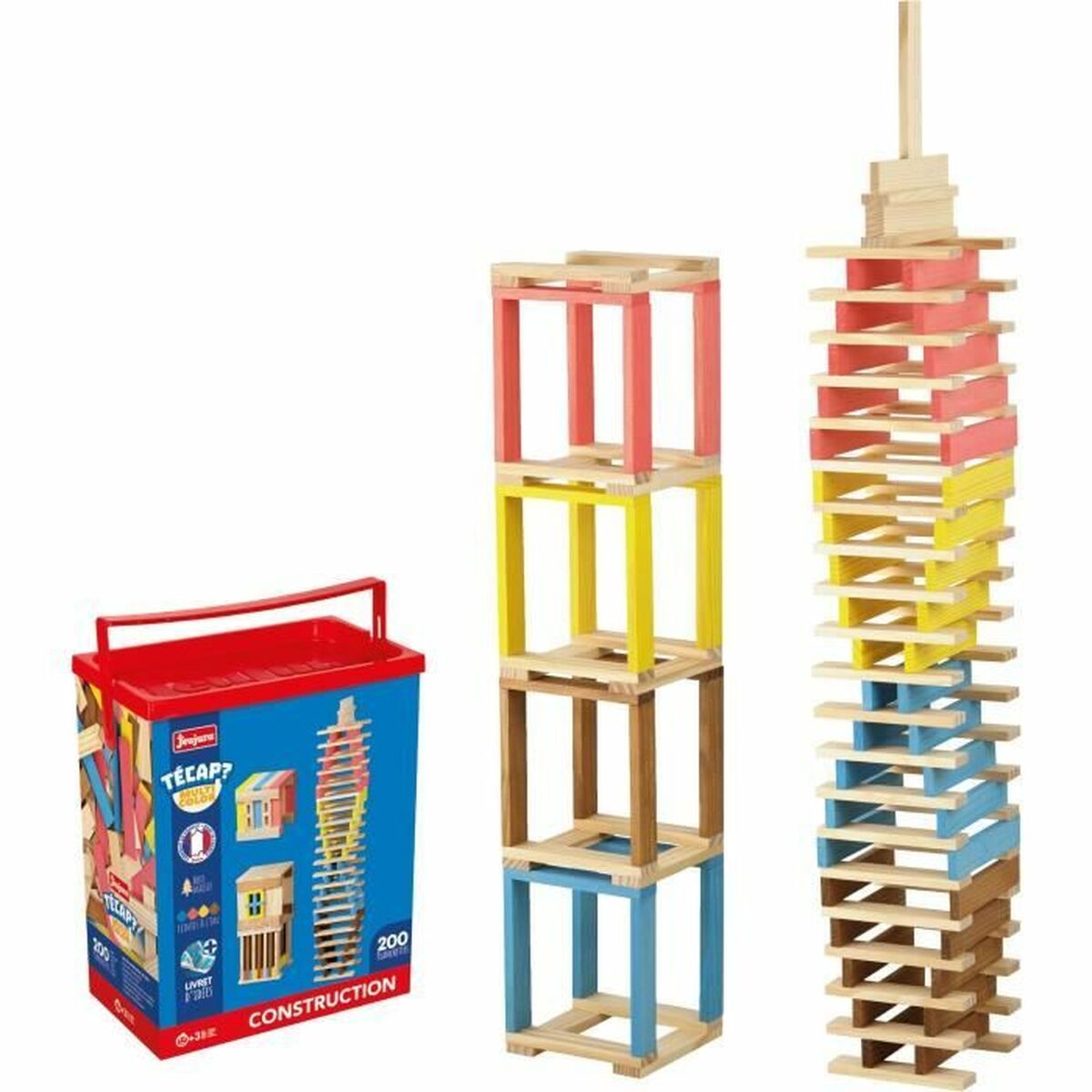 3225280831206 - Konstruktionsspiel Técap Multicolor 3225280831206 - Konstruktionsspiel Técap Multicolor