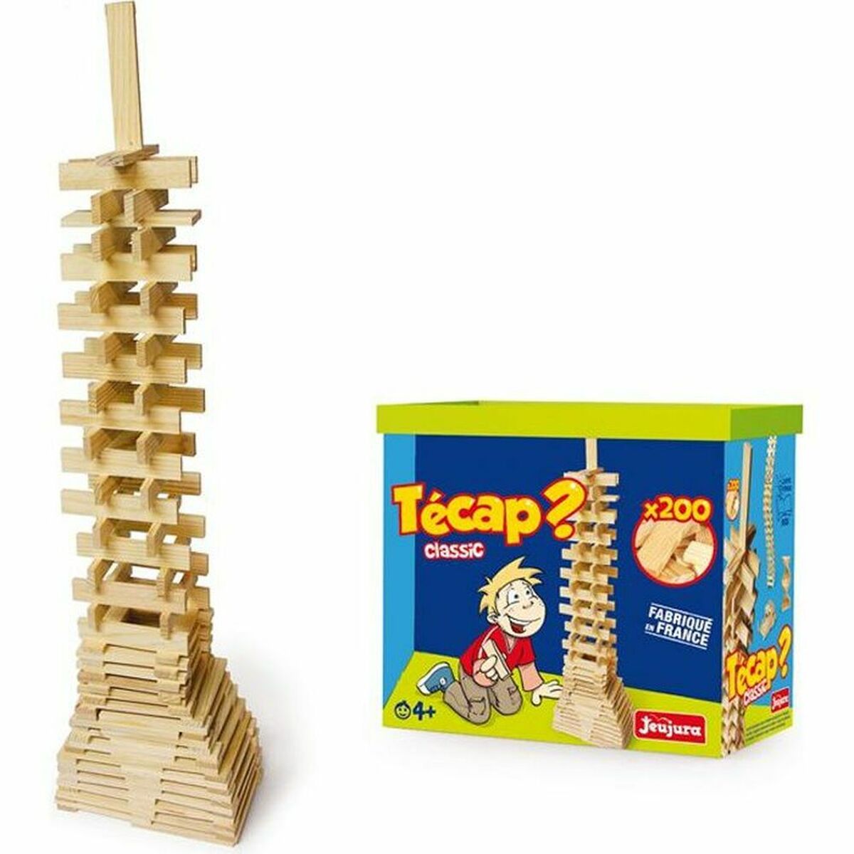 3225280833200 - Konstruktionsspiel Tecap? Classic 200 Stücke